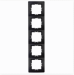 Kopp Paris afdekraam zwart vijf voudig