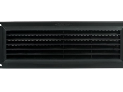 Air Control Schoepenrooster zwart vliegengaas