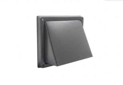 Gevelkap zwart rvs Lucht