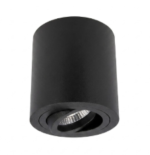 Yphinx zwart opbouwspot rond