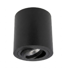 Yphinx zwart opbouwspot rond