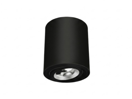 zwart-Yphix-opbouwspot-rond